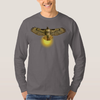 Rödstjärtad Vråk Flyger In I Solen T Shirt