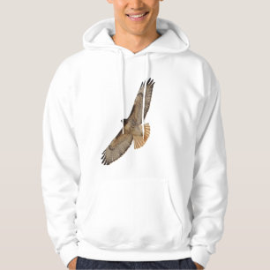 Rödstjärtad vråk-hoodie hoodie