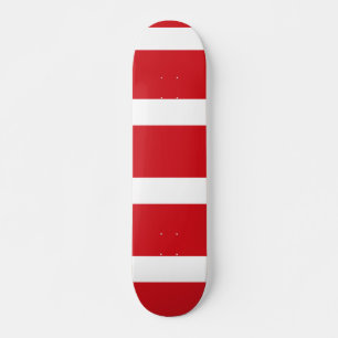 Rödstrimmig Mini Skateboard Bräda 18,5 Cm