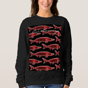 rödsturgeon simning t shirt