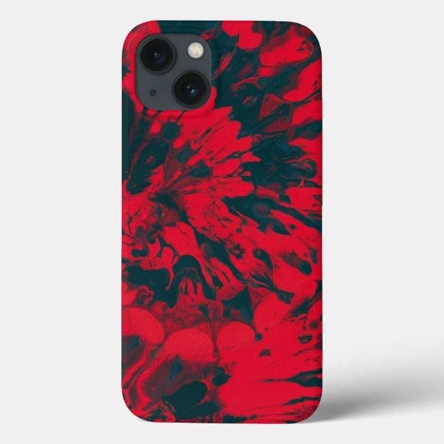 Rödsvart bakgrundsfärg, färg (Baksida)