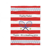 Rödtenniscitattecken, personlig stripe