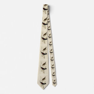 Rödvingad svart fågel - Audubon's Birds of America Slips