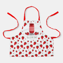 Rödvit jordgubbstam Sylt-Grönt, Tecknad