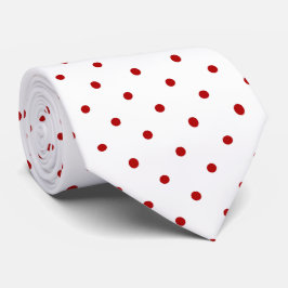 Rödvit polka, prick slips