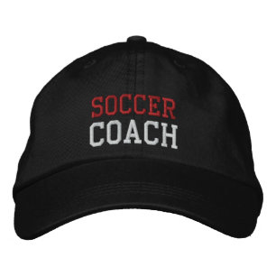 Rödvit texttecken, coach Hat Broderad Keps