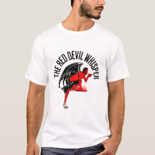 rödvitling djävulen t shirt