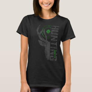 Roe Hjort Antler Trophy Sika Hjort Hunting Beroend T Shirt