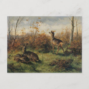 Roe Hjort av Rosa Bonheur Postcard Vykort