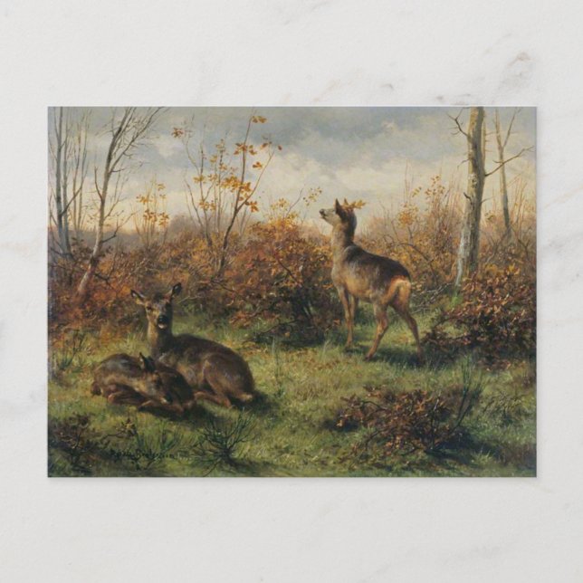 Roe Hjort av Rosa Bonheur Postcard Vykort (Framsida)