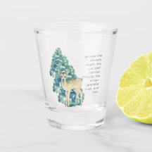 Roe-Hjortarna genom Snö