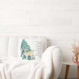 Roe-Hjortarna genom Snö Kudde