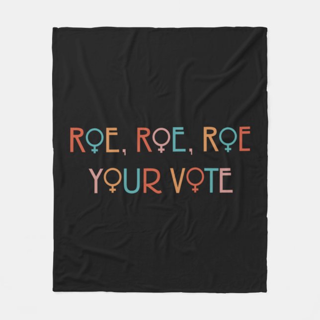 ROE ROE ROE ROE DIN OMRÖSTNING OK FLEECEFILT (Framsidan)