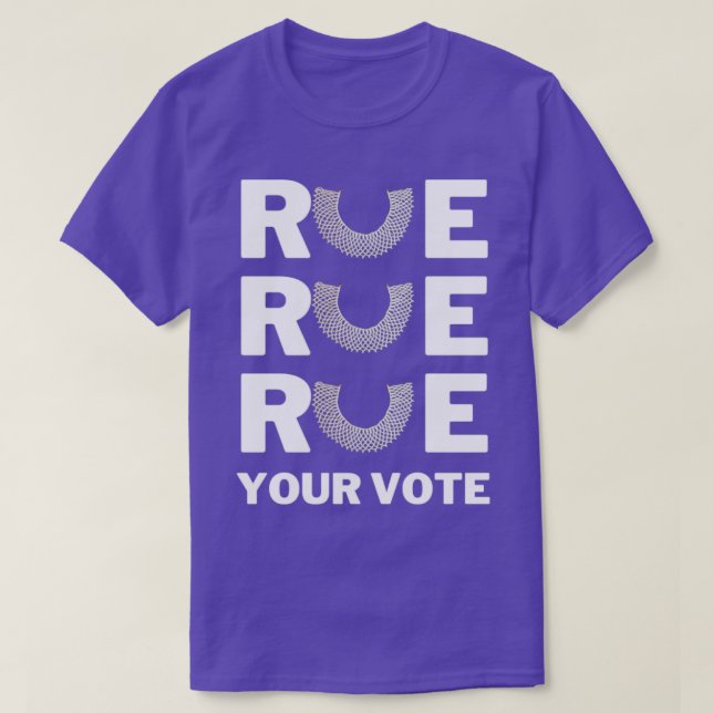 Roe roe roe roe roe roe till er omröstning t shirt (Design framsida)