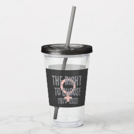 Roe V Wade Dödsdatumtypografi Take Away Mugg