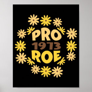 Roe v Wade Högers ProChoice Feminist Pro Poster