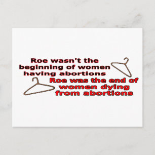 Roe V Wade Vykort