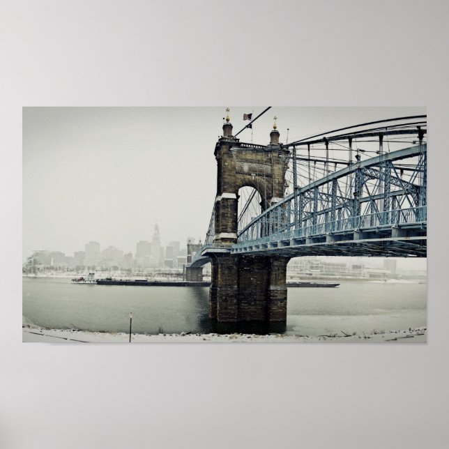 Roebling Bridge Poster (Framsidan)