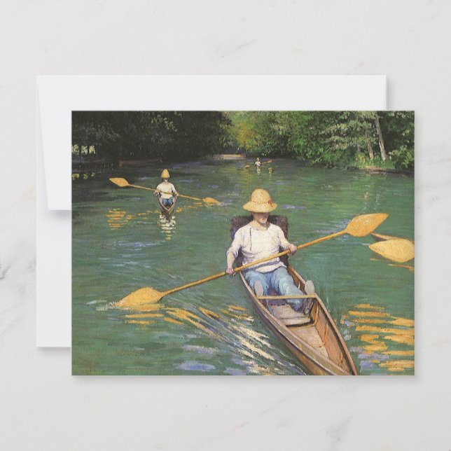 Roende män av Gustave Caillebotte (Framsida)