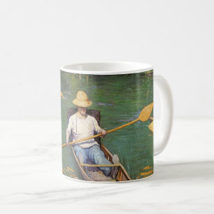 Roende män av Gustave Caillebotte Kaffemugg