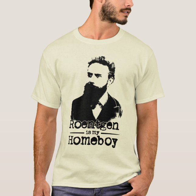 Roentgen är min Homeboy Tee (Framsida)