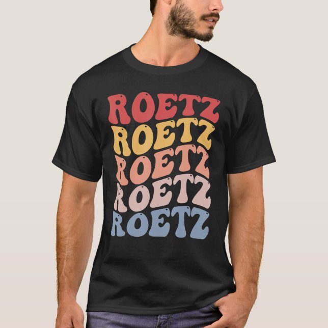 Roetz City Groovy Retro T Shirt (Framsida)