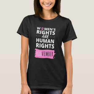 ROEvember feministiska kvinnors rättigheter är män T Shirt