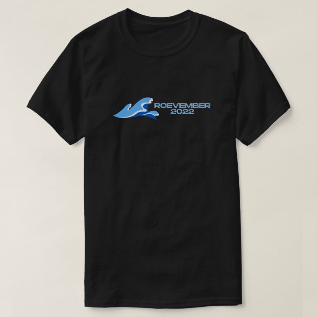 RoevMember Blue Wave 2022 T-Shirt (Design framsida)