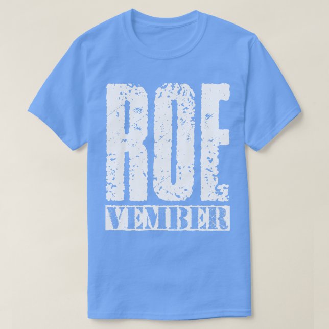 RoevMember White Vintage Text T Shirt (Design framsida)