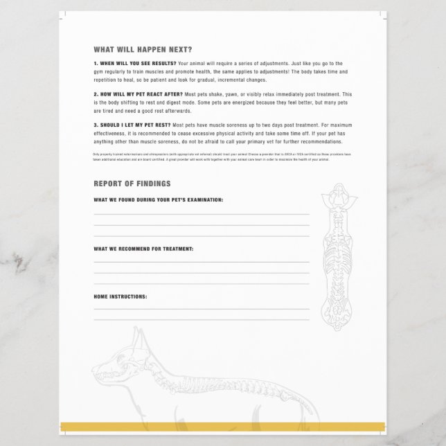 ROF lakan (hund) Reklamblad (Baksidan)