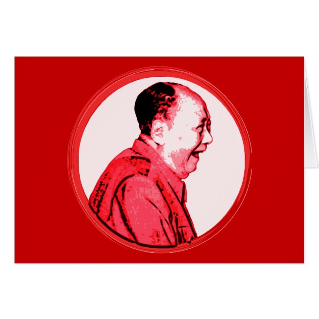 ROFL Mao Hälsningskort (Framsidan Horizontal)