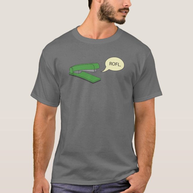 ROFL STAPLERZ TEE SHIRT (Framsida)