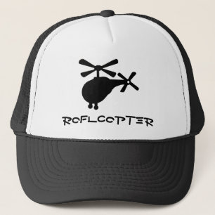 ROFLCOPTER-hatt Truckerkeps