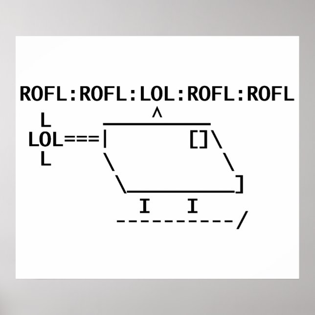 ROFLcopter Poster (Framsidan)