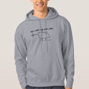 ROFLcopter Sweatshirt Med Luva