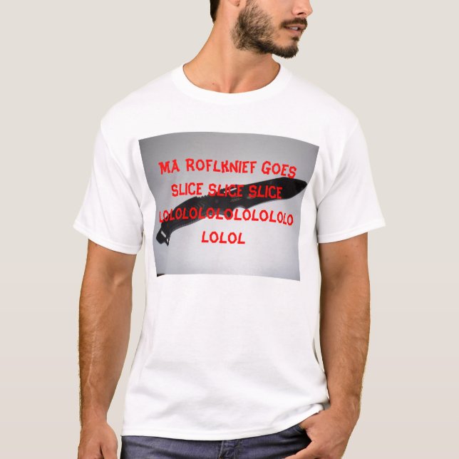 roflknief från arby n chefen! lol tee (Framsida)