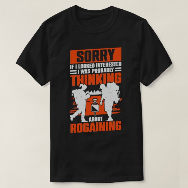 Rogeing Älskare Rogaines Hobby Gift T Shirt (Design framsida)