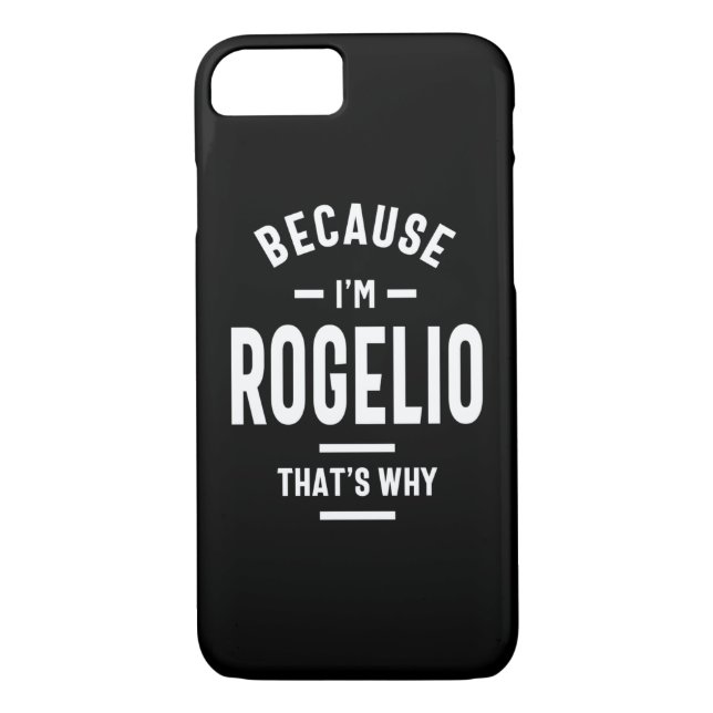 Rogelio Personlig Namn Birthday Case-Mate iPhone Skal (Baksida)