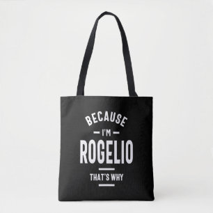 Rogelio Personlig Namn Birthday Tygkasse