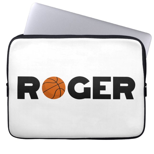 Roger Basketball Laptop Fodral (Framsidan)