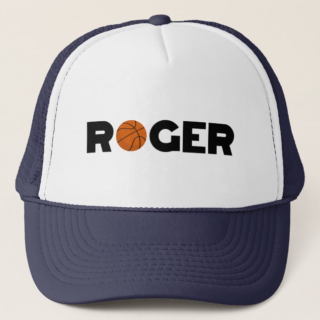 Roger Basketball Truckerkeps (Framsida)