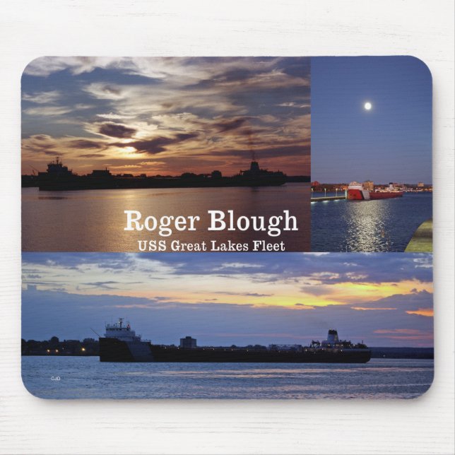 Roger Blough 3 bild mousepad Musmatta (Framsidan)
