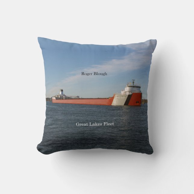 Roger Blough fyrkantig kudde (Framsida)