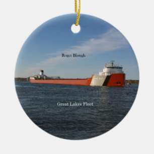 Roger Blough-prydnadsföremål Julgransprydnad Keramik