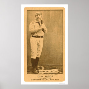 Roger Connor baseball 1887 Poster