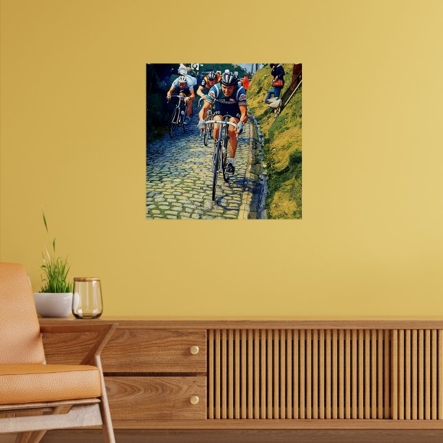 Roger de Vlaeminck Tour of Flanders 1978 Poster (Vardagsrum 2)