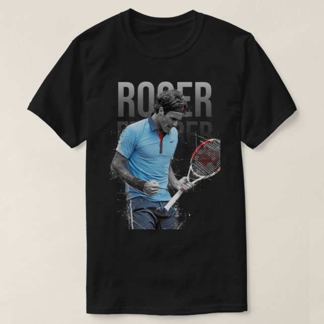 Roger Federer (1)_ T Shirt (Design framsida)