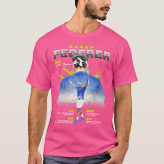 Roger Federer Fläkt Art T Shirt