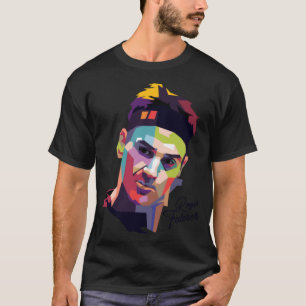 Roger Federer Pop Art Porträtt _ T Shirt