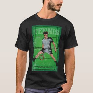 Roger Federer Tennis Player Hero History_ T Shirt